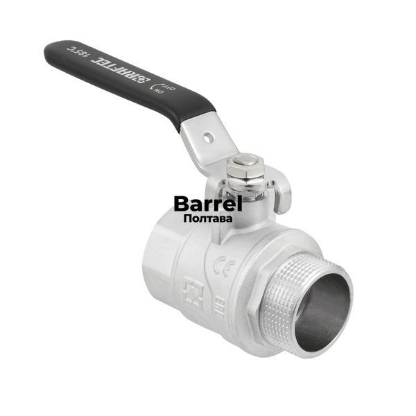 Кран кульовий Raftec BLACK PN40 ЗВ 1 1/2" ручка DRH51 55431 фото