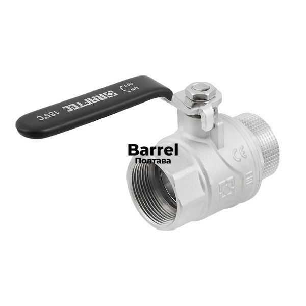 Кран кульовий Raftec BLACK PN40 ЗВ 1 1/2" ручка DRH51 55431 фото