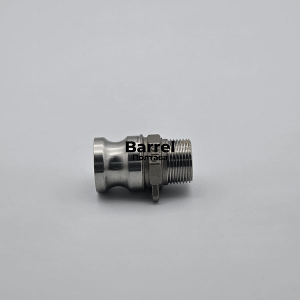 Камлок тип F075 3/4&Prime; AISI 316 &ndash; штуцер із зовнішньою різьбою (Camlock) 502552012 фото